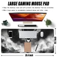 thumbnail image 2 of Mouse pad gamer Gnhkmw XXL 90 x 40 cm de goma antideslizante, 2 of 7