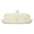 The Pioneer Woman Farmhouse Lace Butter Dish with Gravy Boat and Salt