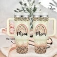 thumbnail image 3 of Mom Tumbler Best Gifts for Mom Mom Leopard 40oz Tumbler Christmas Birthday Gift for Mother from Son Daughter Mama Tumbler with Handle Lid Straw, 3 of 6