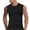Black, variant on Mens Dry Fit Sleeveless Compresssion Shirt