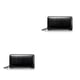 thumbnail image 1 of Minnieouse Cartera de hombre Vintage grande largo monedero doble cremallera monedero Casual tarjetero múltiples compartimentos paquete bolsas Negro 2piezas, 1 of 6