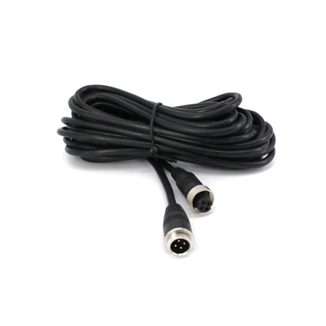 Kenally Cable de extensión impermeable de Audio y vídeo para coche de marcha atrás trasera, Cable de 4 pines, herramientas de línea alámbrica de Cambiadores de CD de coche 3 metros Kenally VI019233-01