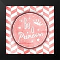 thumbnail image 2 of Grey, Jace 12x12 Black Modern Framed Museum Art Print Titled - Pink Princess, 2 of 5
