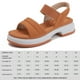 thumbnail image 2 of Sandalias Mujeres Arch Sprot Sole grueso para viajes al aire libre (41) marrón, 2 of 9