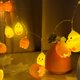 thumbnail image 1 of Guirnalda de luces de Pascua para exteriores | Luces LED decorativas de pollo a pilas | Luces de pollito amarillas de 3 metros | Plástico resistente a la intemperie | Decoración para fiestas en el, 1 of 7