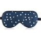 thumbnail image 1 of Antifaz para dormir de seda, color azul oscuro, antifaz de noche con parche para ojos 100% de seda, accesorio suave para vendar los ojos para dormir en viajes en avión, protección contra la luz JM, 1 of 5