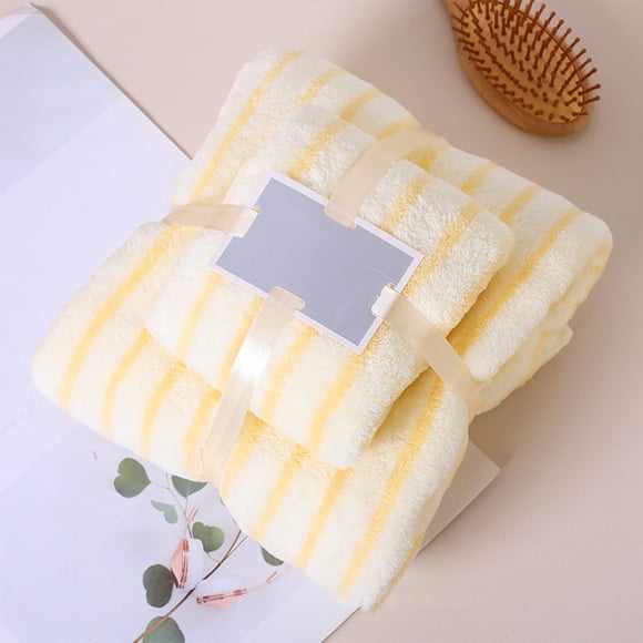 Serviettes pour Salle de Bain, Ensemble de Serviettes de Salle de Bain, Lin Doux Ensemble de 2 Pcs 1 Serviette de Bain 1 Débarbouillette Serviettes pour Salle de Bain Ensemble de Serviettes pour Adultes - Hautement Absorbantes et Ensemble de Serviettes