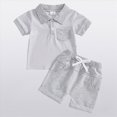 thumbnail image 2 of NOLDARES Toddler Boys Pajamas Cotton Summer Pjs for Boy Jammies Dinosaur Train Sleepwear Short Sets Blazer,12-18 M, 2 of 8