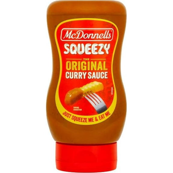 McDonnells Original Curry Sauce Squeeze 12.35 oz (Pack of 12)