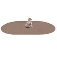 thumbnail image 5 of Endurance 6' x 9' Oval Area Rug in color Taupe, 5 of 5
