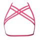 thumbnail image 1 of Lencería Elasticity Premium Material Ductilidad Romántico Air Strappospy Erogeus Misterioso Diseño único Moda Cupless Caage Bra Rose Rojo seitruly XX000641-04, 1 of 6