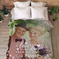 thumbnail image 4 of Personalized Grandma Grandpa Photo Blanket, 4 of 7