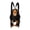 Black, variant on Cartoon Great Ape Bag , Creative Plush Primate Figurine Shoulder Backpack , Soft Faux Fur and Breathable Fabric Lining Brown , Themed Party Accessory and Outdoor Leisure Travel Tote