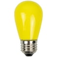 thumbnail image 3 of Pack of 25 Opaque Yellow LED S14 Christmas Replacement Light Bulbs - 1.3 Watts, 3 of 5