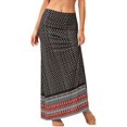 thumbnail image 1 of FFIY Jupe Longue Évasée Maxi Robe Maxi pour Femmes Jupe Taille Haute, 1 of 8