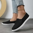 thumbnail image 2 of Women's Casual Shoes Fashionable Unisex On Lace Up Flat Comfortable Canvas Sneakers Breathable Flat Shoes For Daily Wear, 2 of 8