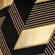 thumbnail image 2 of 18 X 18 Pulgadas Fundas De Cojín De Rayas De Cuero Dorado Geométrico Bordado Fundas De Cojín Modernas Cojines Decorativos Para Sofá Sala De Estar Dormitorio Coche 45 X 45 Cm Namotu CZJJ-ZC76-1, 2 of 7