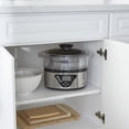 thumbnail image 4 of Hamilton Beach 3-Tier Digital Food Steamer, Black, 8.25 Quart Capacity, Model 37545MNC, 4 of 8