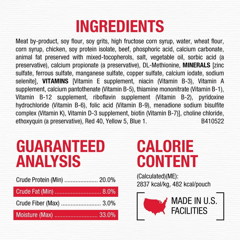 Purina moist and sales meaty ingredients