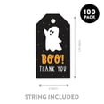 thumbnail image 5 of Koyal Wholesale 100-Pk Boo Cute Ghost Halloween Gift Tags With String, Favor Bag Tags Halloween Decorations, 5 of 5