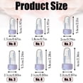 thumbnail image 2 of Botattraeck 6 Pcs Plastic Finger Support Protector Finger Splint Mallet Trigger Finger Splint Finger Support Protector for Adjustable Finger Immobilizer(6 different sizes for adults and children), 2 of 7