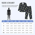 thumbnail image 3 of KLL Dinosaur Astronaut Sleepwear Mens Flannel Pajamas,Long Cotton Pj Set, 3 of 7