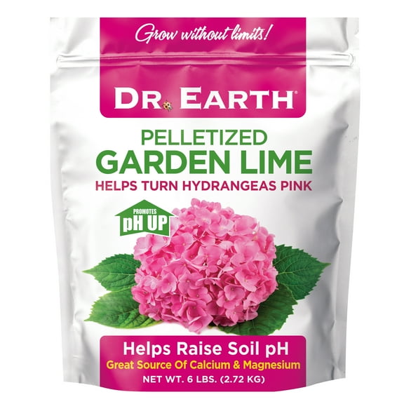 Dr. Earth Pelletized Garden Lime Mineral Supplement Fertilizers, 6 lb.