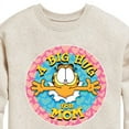 thumbnail image 3 of Garfield - Mother's Day - Big Hugs for Mom - Toddler & Youth Crewneck Fleece Sweatshirt, 3 of 5