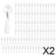 thumbnail image 1 of 2x100 Uds Escala 1:12 Vajilla Para Casa De Muñecas Cuchara Tenedor Knift Para Niños Niño, 1 of 9