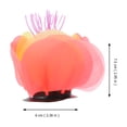 thumbnail image 2 of Silicone Coral Adornment Simulation Water Grass Decorative Aquatic Plant, 2 of 4