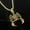 Gold, variant on Men's Scorpion Pendant Necklace Chain Gothic Punk Retro Biker Jewelry Gift-Gold