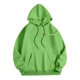 thumbnail image 5 of MHFRRA Sudadera con Capucha con Estampado de Letras para Un Uso Diario Cómodo, Ideal para Salidas Informales y Capas Elegantes Verde, 5 of 5