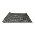 thumbnail image 2 of Ahgly Company Indoor Rectangle Abstract Gray Modern Area Rugs, 2' x 5', 2 of 4