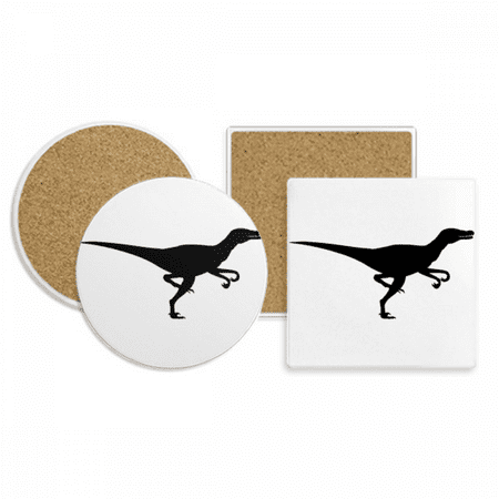 

Dinosaur Bones Miniature Bone Coaster Cup Mug Holder Absorbent Stone Cork Base Set