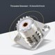 thumbnail image 5 of UHF Female SO239 Panel Chassis Mount Flange Deck Mount Solder Cup RF Connector, 5 of 5