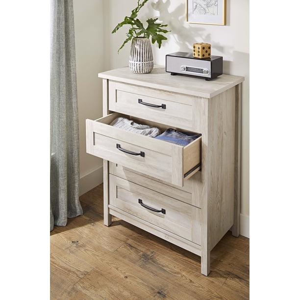modern farmhouse dresser walmart Better Homes & Gardens Modern Farmhouse 56.85 inch Wide 6 Drawer Dresser, Alabaster and Light Honey Finish