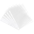 thumbnail image 4 of 100pcs A4 File Document Folder Clear Sheet Protectors Punched 11-hole Pocket Binder Sleeves, 4 of 6
