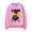 Pink, variant on Sidhu Moose Wala Long Sleeved Round Neck Pullover Men Women Fashionable Casual Long Sleeved Sportswear