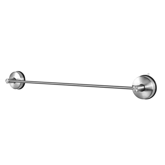 JOMOLA Barre à Serviettes Ventouse Porte-Serviettes pour Salle de Bain Acier Inoxydable Cuisine Porte-Serviettes Rangement Sans Perçage Finition Brossée, 22 Pouces