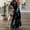 Green, variant on SMihono Summer Bohemian Dresses Women Plus Size's V-Neck Fashion Casual Style Commute Pullover Short Sleeve Print Slim Dress
