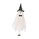 thumbnail image 2 of Campana de viento fantasma colgante de Halloween Campana de viento fantasma Colgante de Halloween Sombrero verde, 2 of 9