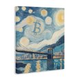 thumbnail image 2 of Stupell Industries Contemporary Crypto Lunar Glow Canvas Art, 16 x 20, by Svetlana Aleynikova, 2 of 8