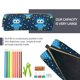 thumbnail image 5 of Fotbe Blue Owl Estuche para Lápices de Cuero con Estampado, Estuche con Cremallera Resistente, Organizador Compacto y Elegante para Papelería, 5 of 7