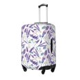 thumbnail image 2 of Fotbe Lavender Flowers Luggage Cover Protector,Suitcase Protector,Scratch and Dirt Resistant,Fits 18-32 Inch Luggage-Large, 2 of 8