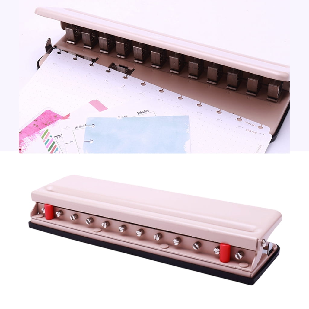 Mushroom Discbound Hole Punchers for Disc Binding Notebook Planner Scrapbooking