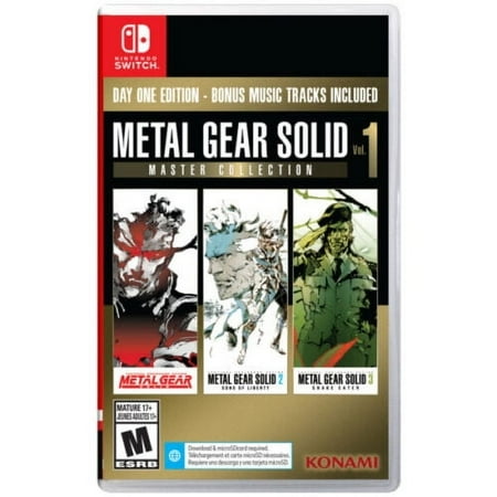 Metal Gear Solid Master Collection Vol 1 (Nintendo Switch) Brand New