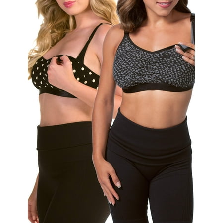 Loving Moments by Leading Lady Nursing Bralette 2 pack combo