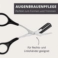 thumbnail image 2 of Eyebrow Scissors Trimmer Scissors with Comb to Shorten Eyebrows, 2 of 5