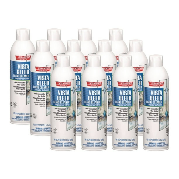 Vista Cleer Ammonia-free, Clean Scent, 20 oz Aerosol Spray, 12/Carton Vista Cleer Ammonia-free, Clean Scent, 20 oz Aerosol Spray, 12/Carton