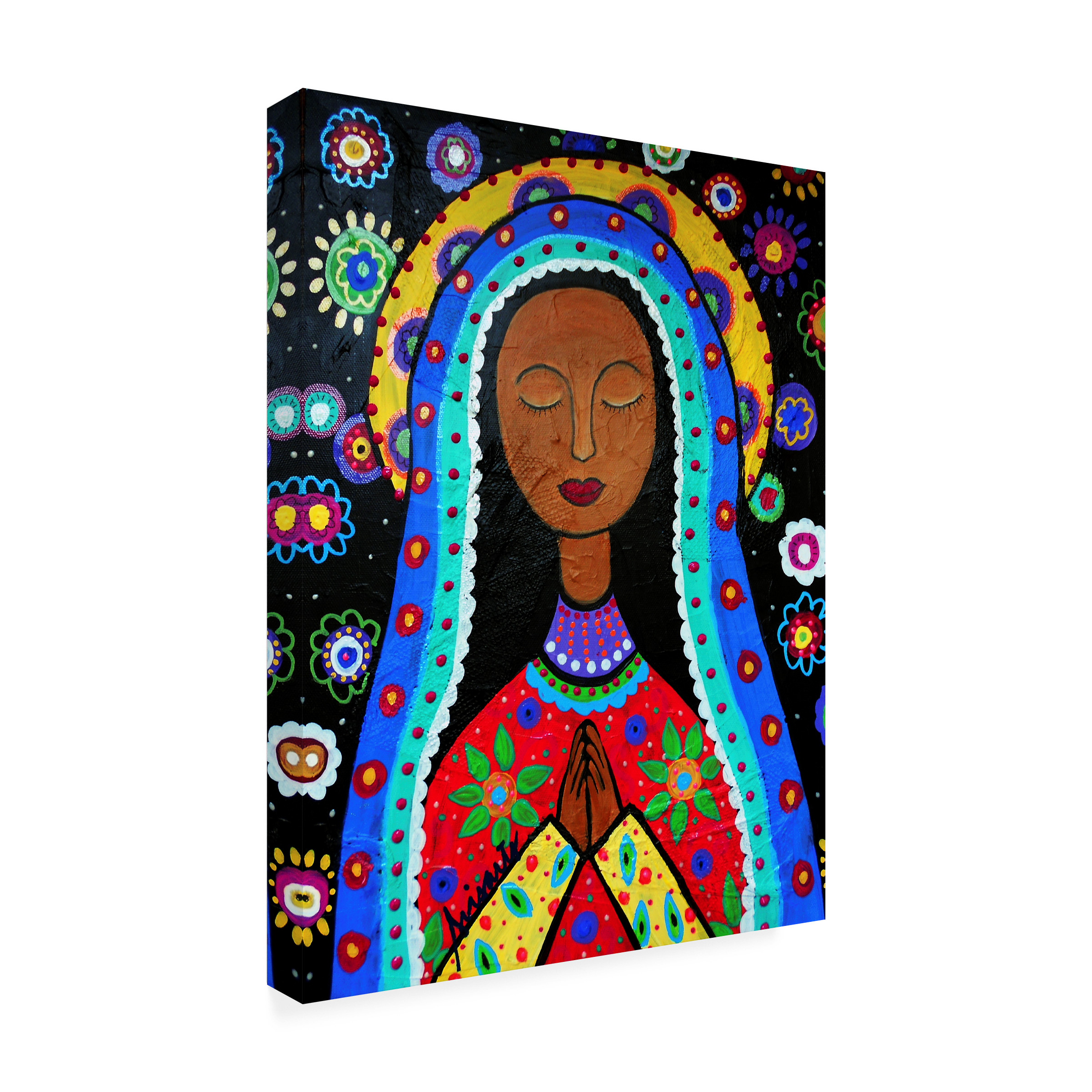 Trademark Fine Art Prisarts Our Lady Of Guadalupe II Canvas Wall Art - 18x24